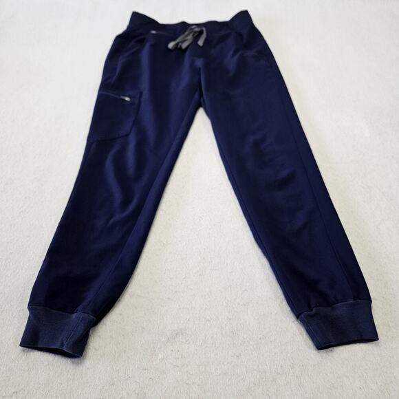Figs Scrubs Technical Collection Pants Small Blue Medical Uniform Straight Leg - Picture 1 of 12